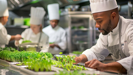 Elevate Your Menu: Training Your Restaurant Staff on the Art of Microgreens - Enhanced Earth Farming