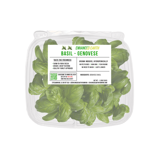 *NEW* Fresh Basil - 1.25oz - Enhanced Earth Farming